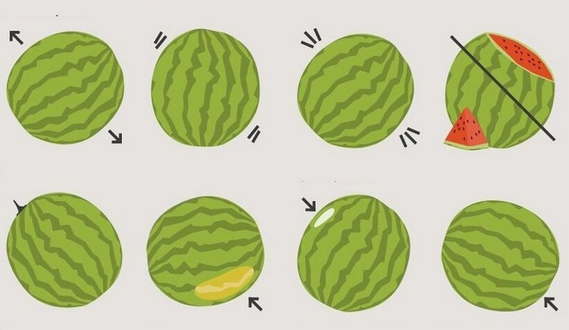 cómo elegir una sandía