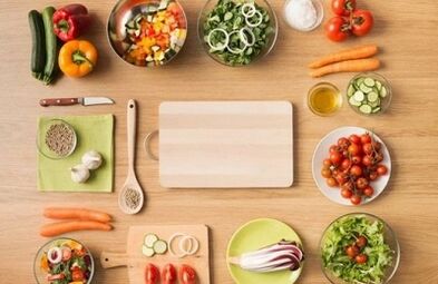 Dieta vegetariana para el grupo sanguíneo 2.