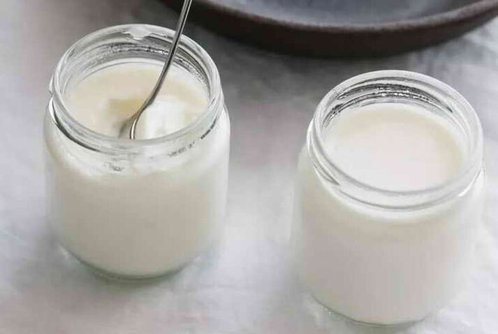 El yogur natural es un producto permitido de la fase Ataque. 