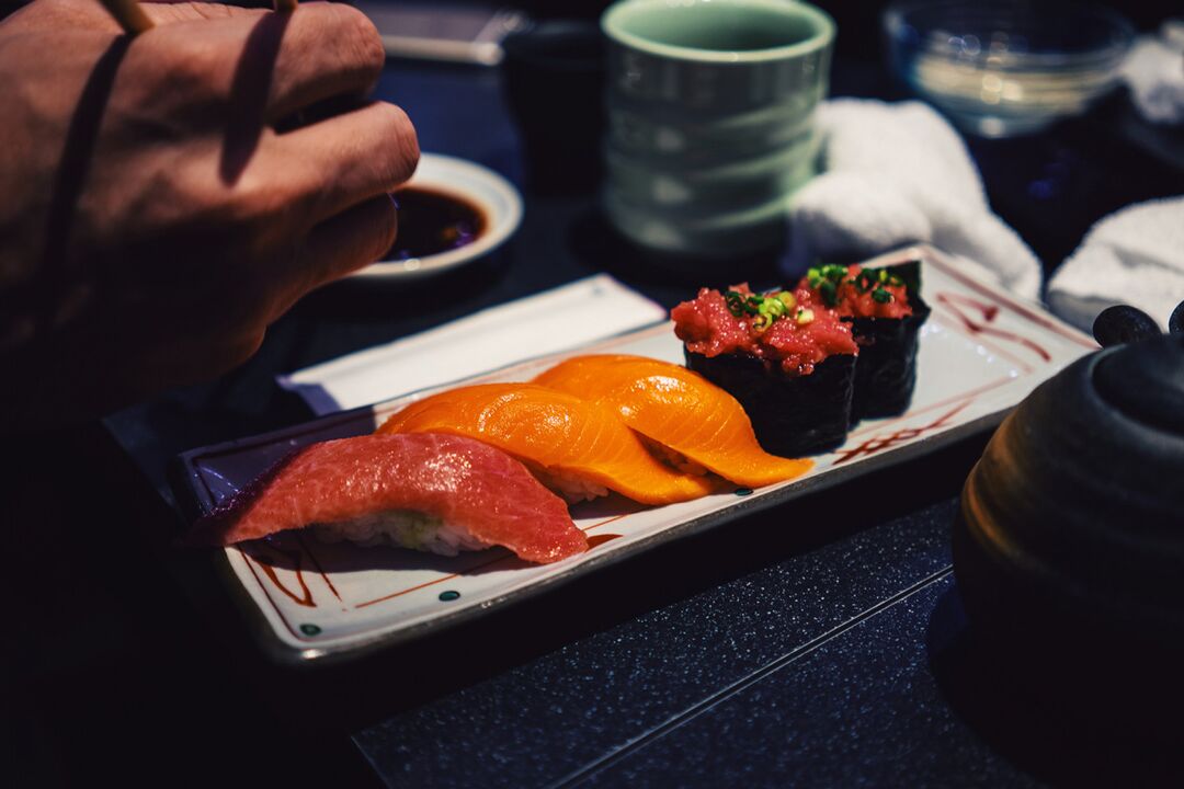 Sushi para la dieta japonesa
