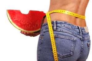 perder peso con una dieta de sandía