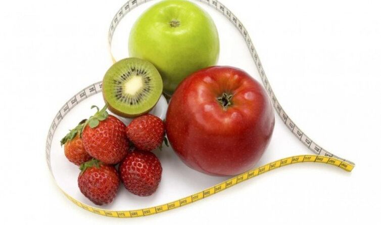 frutas para bajar de peso por 5 kg por semana
